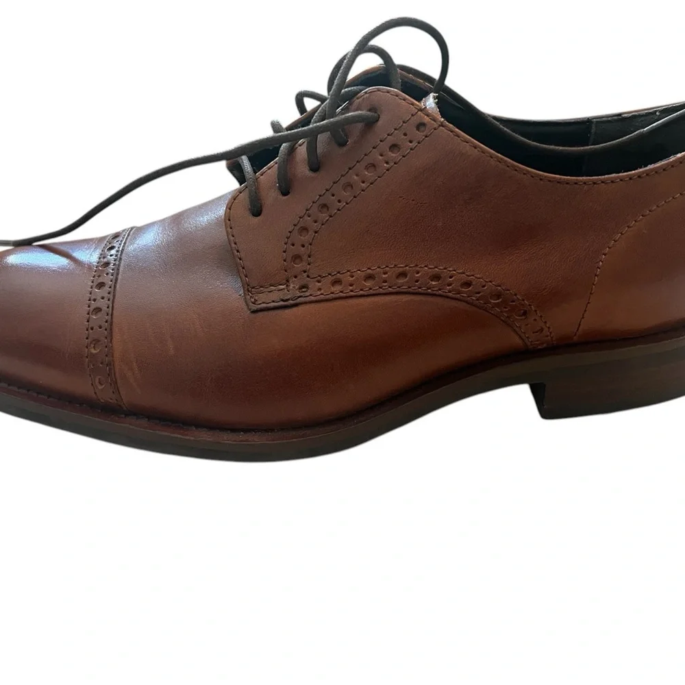 Cole Haan Men's Jefferson Grand Cap Toe‎ Oxford -British Tan - US 8M